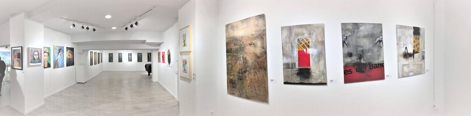 Sala de exposiciones de Santana Art Gallery